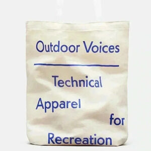 Outdoor Voices Canvas Tote Bag